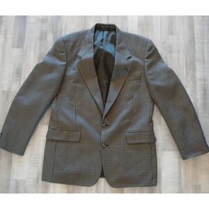 Gianelli Uomo 42 L  Multicolor Houndstooth Men's Blazer Sport Coat 2 Button